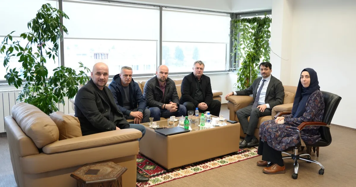 Minister Almir Žulić Visits IUS