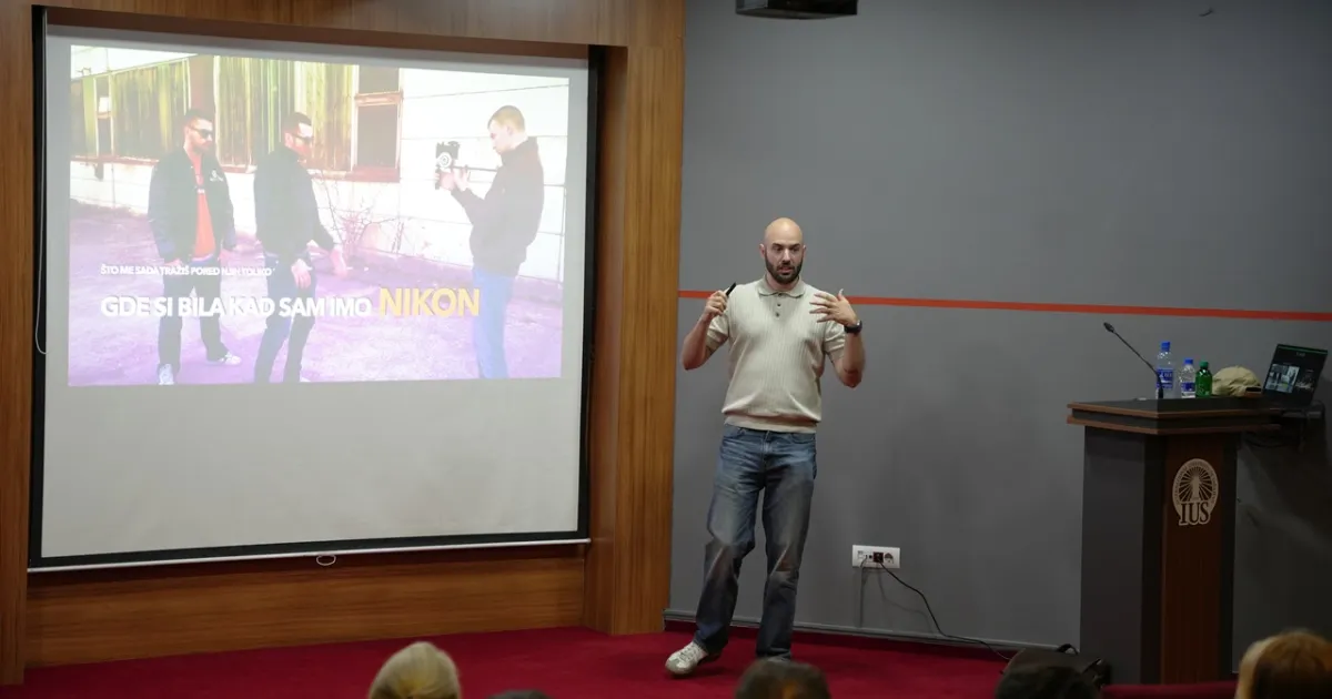 Photographer and Video Producer Arnej Misirlić Visits VACD Students 