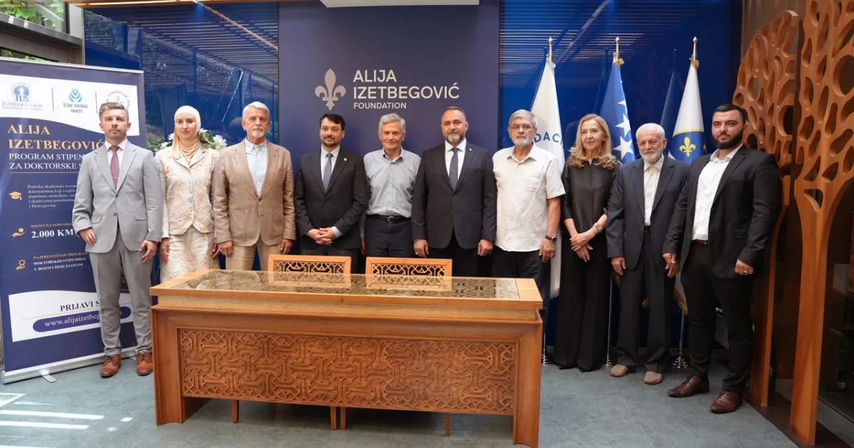 Alija Izetbegović Academic Scholarship and Award Program Officially Launched