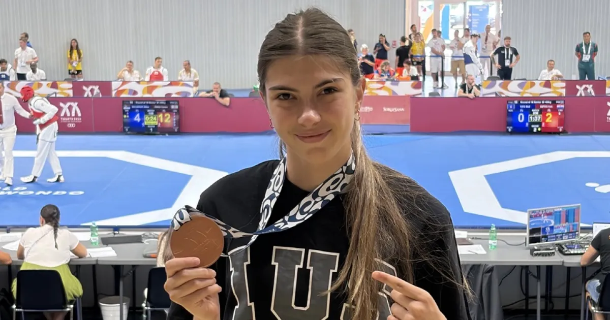 IUS Student Ada Avdagić Wins Bronze