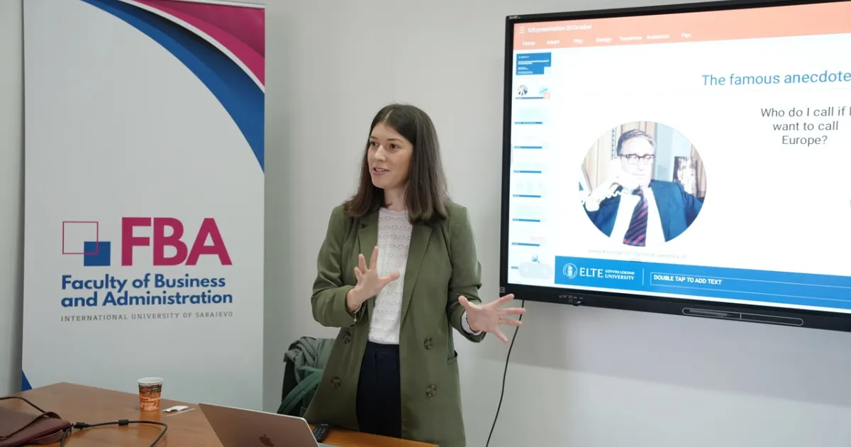 ELTE University Lecturer Delivers Guest Lecture